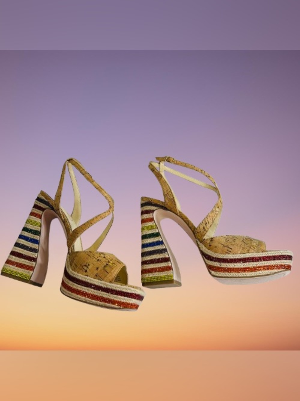 Jessica Simpson Women’s Dosia Strappy Platform Dress Sandals - Picture 10 of 15